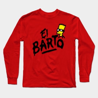 El Barto Was Here Long Sleeve T-Shirt